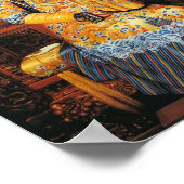 Onze Vrouwe van China (中) 母, 中 華 Chinese Maagd Mar Poster (Hoek)