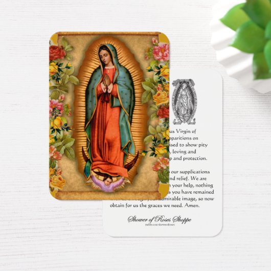 Onze Vrouwe van de Heilige Kaart Guadalupe Prayer (Bureau)