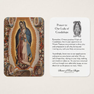 Onze Vrouwe van de Heilige Kaart Guadalupe Prayer