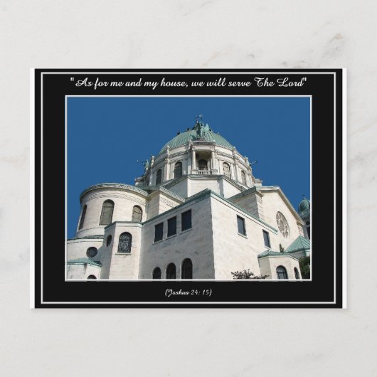 Onze Vrouwe van de Overwinning Basilica Briefkaart (Voorkant)