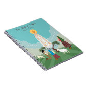Onze Vrouwe van Fatima en de drie herders Notitieboek (Rechterzijde)