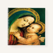 Onze Vrouwe van Goede Raad met Gebed Notitieboek (Voorkant)