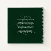 Onze Vrouwe van Goede Raad met Gebed Notitieboek (Achterkant)