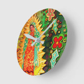 Onze Vrouwe van Guadalupe Mexico Ronde Klok (Hoek)