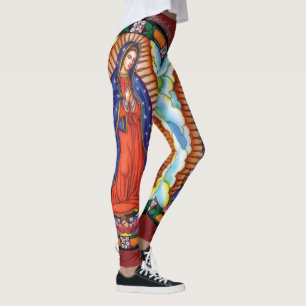 Onze Vrouwe van Guadalupe Mooie vrouwen XS tot XL Leggings