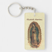 Onze Vrouwe van Guadalupe Saint van Amerika Sleutelhanger (Voorkant)