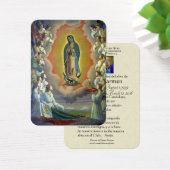 Onze Vrouwe van Guadalupe Spaanse begrafenis Heili Visitekaartje (Bureau)