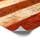 Onze Vrouwe van Guadalupe & Verenigde Staten Vlag Poster (Hoek)