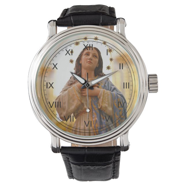 Onze Vrouwe van Ontvangst Horloge (Voorkant)