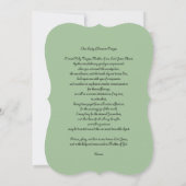 Onze Vrouwe van Smarten met Gebed Kaart (Achterkant)