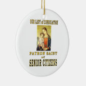 ONZE VROUWE VAN TROOST KERAMISCH ORNAMENT (Rechts)