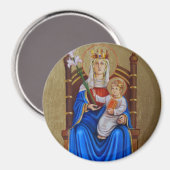 Onze Vrouwe van Walsingham Magnet (Voorkant / Achterkant)