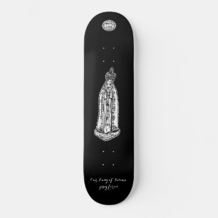 Onze Vrouwe Vatima Skateboard, 8 1/8-inch deck Persoonlijk Skateboard