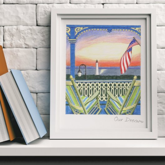 Onze vuurtoren van het Huis van het Dream van het  Poster
