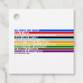 Onze waarden zijn een voorkeursmerk bedankjes labels