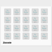 ONZE WEDDING ENVELOPE SEAL STICKER SJABLOON (Vel)
