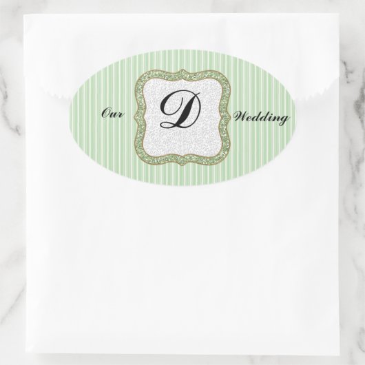 ONZE WEDDING MONOGRAMMED ENVELOPE SEAL STICKERS (Tas)