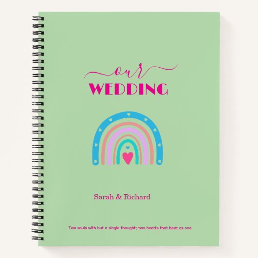 Onze Wedding Planner Boek - Custom Wedding Planner (Voorkant)