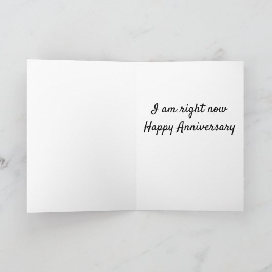 **ONZE WEDING JUBILEUM** IK HOOR VAN JE! KAART (Binnen)