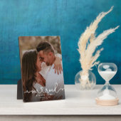 ONZE WEG STARTEN HIER DE Moderne Foto van het Manu Fotoplaat (Zijkant)