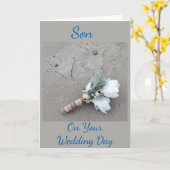 ONZE **WENSEN VOOR JULLIE BRUILOFT** ZOON KAART (Gele Bloem)