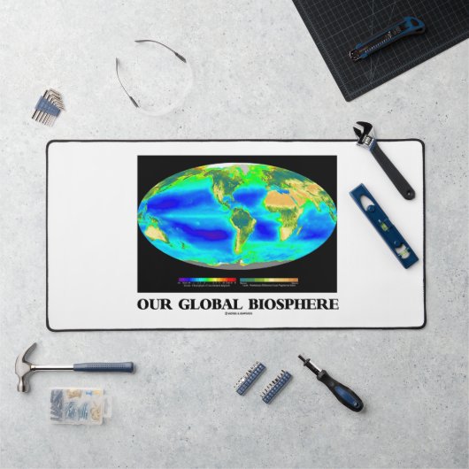 Onze wereldwijde biosfeer Global Photosynthesis Ma Bureaumat (Werkstation)