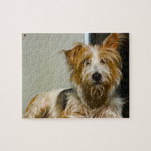 Onze Westie Onze Huisdier Legpuzzel (Horizontaal)