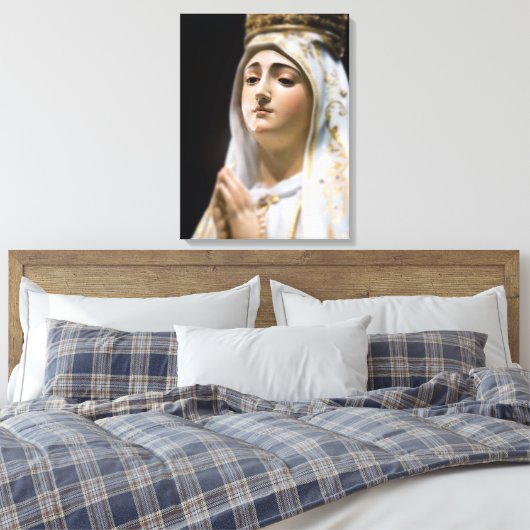 ONZE WET VAN FATIMA CANVAS AFDRUK (Insitu (Slaapkamer))