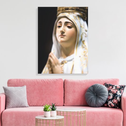 ONZE WET VAN FATIMA CANVAS AFDRUK (Insitu (Woonkamer))