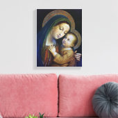 ONZE WET VAN GOED AFBEELDING VAN DE DEVOTIONELE CO CANVAS AFDRUK (Insitu (Woonkamer))