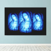 ONZE WET VAN GUADALUPE SEPIA CANVAS AFDRUK (Insitu (Houten vloer))