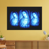 ONZE WET VAN GUADALUPE SEPIA CANVAS AFDRUK (Insitu (Woonkamer))