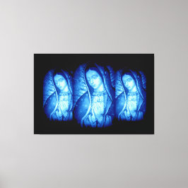 ONZE WET VAN GUADALUPE SEPIA CANVAS AFDRUK