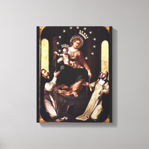 ONZE WET VAN POMPEII CANVAS AFDRUK