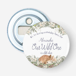 Onze Wilde Een is een beetje dierbaar. Deer Woodla Button Flesopener