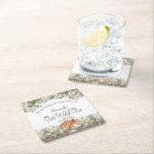 Onze Wilde Een is een beetje dierbaar. Deer Woodla Kartonnen Onderzetters (Insitu)