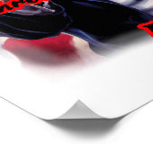 Onze witte rood blauwe Oom Sam geeft advies over e Poster (Hoek)