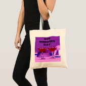 ONZE WOEDDAG TOTE BAG (Voorkant (product))