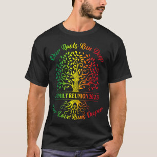 Onze wortels lopen diep in onze liefde... dieper i t-shirt