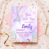 Onze Zeemeermin verjaardagsfeestje onder het Zee f Kaart