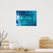 Onze zielen zijn diamanten poster (Keuken)