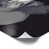 Onze zielen zijn hetzelfde Goth esthetisch Witte R Perfect Poster (Hoek)