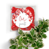 Onze, Zijn, Haar Favoriete Snack Bruiloft Feest Fa Ronde Sticker