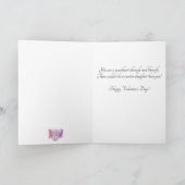 Onze zoete dochter, een Valentijn kaart (Binnen)