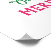 "Onze Zoete" Kers Persoonlijke Naam Poster (Hoek)