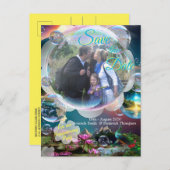 Onze zon is een ster en een schenker van het leven aankondigingskaart (Voorkant / Achterkant)