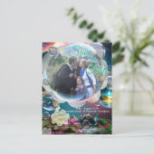 Onze zon is een ster en een schenker van het leven aankondigingskaart (Staand voorkant)