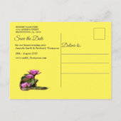 Onze zon is een ster en een schenker van het leven aankondigingskaart (Achterkant)