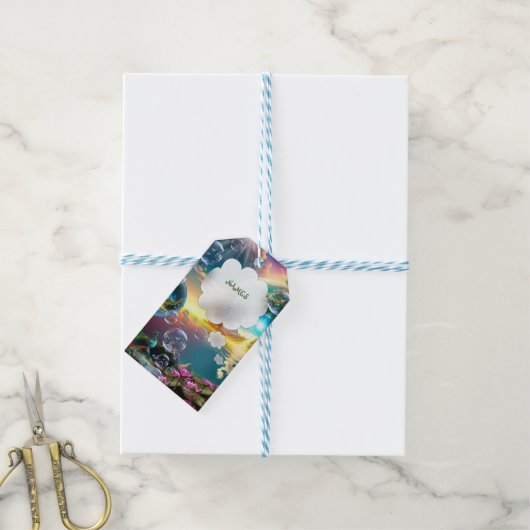 Onze zon is een ster en een schenker van het leven cadeaulabel (Met Touw)