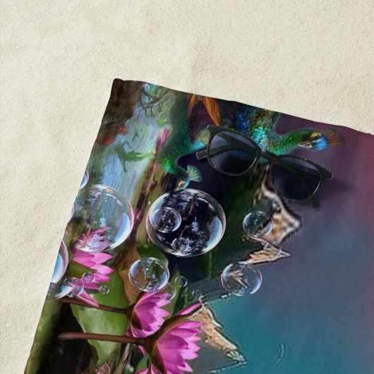 Onze zon is een ster en een schenker van het leven strandlaken (In situ)